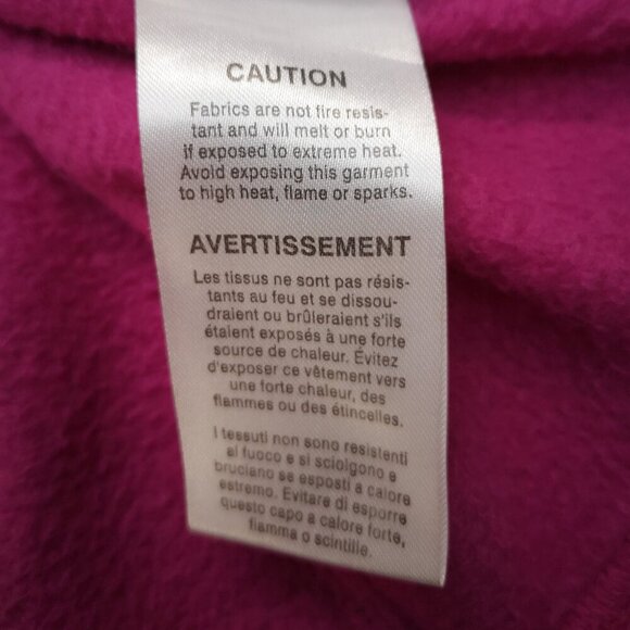 Columbia Sportswear Company Ladies Size XL Hot Pink Full Zip Fleece Vest - Picture 8 of 13